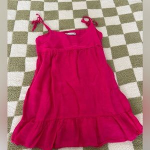 ZARA DRESS (HOT PINK) MEDIUM